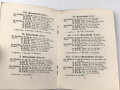"Die Standortorte  des Deutschen Reichsheeres" datiert 1906, 40 Seiten, DIN A6, Titel defekt