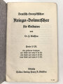 1.Weltkrieg, "Deutsch Französischer Kriegs Dolmetscher für Soldaten" 32 Seiten, DIN A6