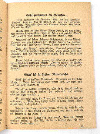 "Feldnotizbuch mit Liederschatz" 64 Seiten, DIN A6