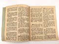 1.Weltkrieg "Kriegsliederbuch" 24 Seiten, DIN A6