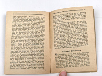 "Schützengraben Bücher für das deutsche Volk, Unser Feind England" 48 Seiten, DIN A6