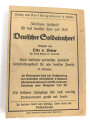 "Schützengraben Bücher für das deutsche Volk, Unser Feind England" 48 Seiten, DIN A6