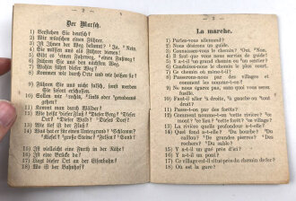 "Das Deutsche Heer in Frankreich, ein Sprachführer für den deutschen Soldaten" 32 Seiten, DIN A6