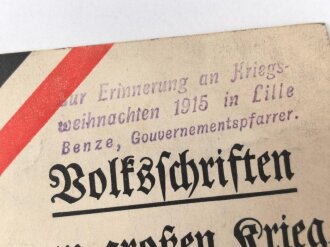 "Volksschriften zum großen Krieg - Deutsche...