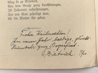 "Das Friedensfeld im Feindesland" 8 Seiten, DIN A5