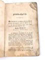 "Feldstrafgesetz für das Großherzogthum Hessen" datiert 1841,  34 Seiten, DIN A5