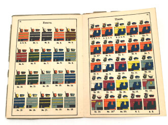 "Die Uniformen der Deutschen Armee" datiert 1882, stark gebraucht DIN A5