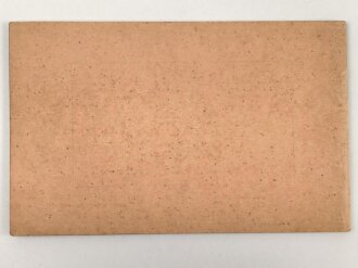 "Feldgrau in Krieg und Frieden III Teil Abzeichen" datiert 1917, 17,5 x 11cm
