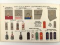"Feldgrau in Krieg und Frieden III Teil Abzeichen" datiert 1917, 17,5 x 11cm