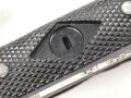 Fahrtenmesser für Angehörige der Hitlerjugend. Hersteller "M7/51/41" Griffemblem sauber entfernt, ungereinigtes Stück