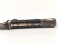 Fahrtenmesser für Angehörige der Hitlerjugend. Hersteller "M7/51/41" Griffemblem sauber entfernt, ungereinigtes Stück