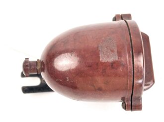 Fahrradlampe  "HAVO" aus der Zeit des 2. Weltkrieg. Preßmasse, guter Zustand, Funktion nicht geprüft