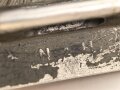 Koppelschloss  für Mannschaften des Heeres. Leichtmetallausführung , die Lederlasche defekt