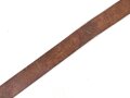 Kaiserreich, Koppelriemen des Vizefeldwebel Märte, 6. Battr. Fussartillerie Btl. No. 55" Gesamtlänge 108cm