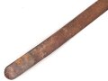 Kaiserreich, Koppelriemen des Vizefeldwebel Märte, 6. Battr. Fussartillerie Btl. No. 55" Gesamtlänge 108cm