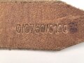 Mantelriemen / Packriemen Wehrmacht. Guter Zustand, mit Reichsbetriebsnummer