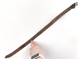 Tornisterriemen Wehrmacht, Leder angetrocknet