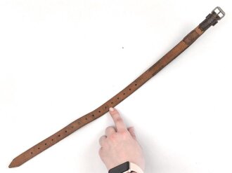 Tornisterriemen Wehrmacht, Leichtmetallbeschläge datiert 1939