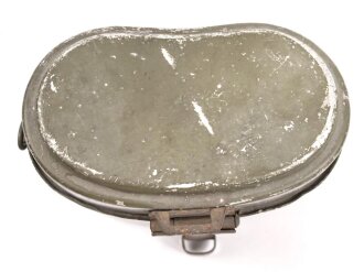 Kochgeschirr Wehrmacht, Originallack, MKL44 Deckel, Unterteil OHW44