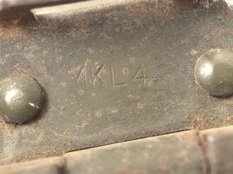 Kochgeschirr Wehrmacht, Originallack, MKL44 Deckel, Unterteil OHW44