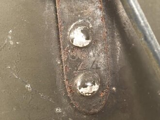 Kochgeschirr Wehrmacht, Originallack, MKL44 Deckel, Unterteil OHW44
