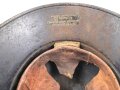 Stahlhelm Luftschutz. In allen Teilen originales Stück, ungereinigt