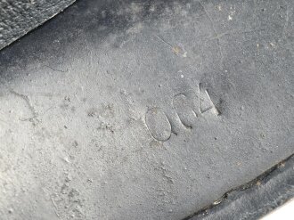 Stahlhelm Luftschutz. In allen Teilen originales Stück, ungereinigt, Der Schriftgzug " Luftschutz" entfernt