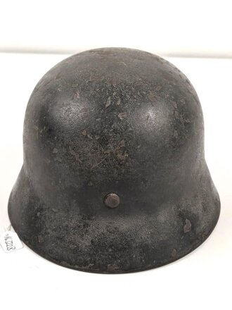 Luftwaffe, Stahlhelmglocke  Modell 1940. In allen Teilen Original und zusammengehörig. ET66