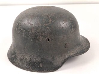 Luftwaffe, Stahlhelmglocke  Modell 1940. In allen Teilen Original und zusammengehörig. ET66
