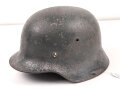 Luftwaffe, Stahlhelmglocke  Modell 1940. In allen Teilen Original und zusammengehörig. ET66