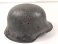Luftwaffe, Stahlhelmglocke  Modell 1940. In allen Teilen Original und zusammengehörig. ET66