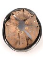 Innenfutter für einen Stahlhelm Modell 1940 oder 42 der Wehrmacht. Getragenes Stück, Kopfgrösse 56, datiert 1943