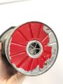 Gasmaske mit Filter , vermutlich Werk- oder Zivilschutz. Ungereinigt