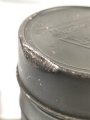 Bereitschaftsbüchse für eine Gasmaske Luftschutz. Hersteller AUER, guter Zustand