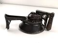 Luftschutz Handsirene, Hersteller "JURK" 1940. Originallack, Funktioniert einwandfrei. Ungereinigt.