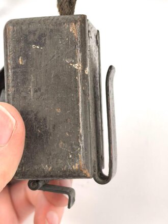 1.Weltkrieg und Reichswehr, Mittleres Blinkgerät "M Sig. 16" Hersteller Carl Zeiss Jena. Originallack, Unvollständig
