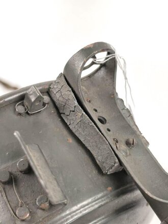 1.Weltkrieg und Reichswehr, Mittleres Blinkgerät "M Sig. 16" Hersteller Carl Zeiss Jena. Originallack, Unvollständig