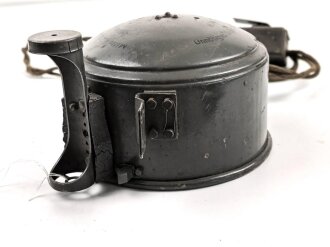 1.Weltkrieg und Reichswehr, Mittleres Blinkgerät "M Sig. 16" Hersteller Carl Zeiss Jena. Originallack, Unvollständig