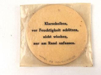 Satz Ersatzklarscheiben für eine Gasmaske...