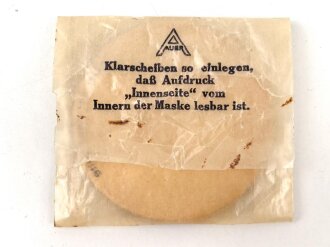 Satz Ersatzklarscheiben für eine Gasmaske...