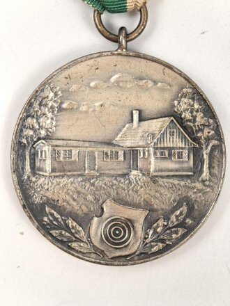 1. Militärverein Reutlingen, tragbare Erinnerungsmedaille anlässlich "Schiessbahn Weihe 1934" Durchmesser knapp 41mm