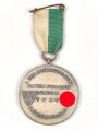 1. Militärverein Reutlingen, tragbare Erinnerungsmedaille anlässlich "Schiessbahn Weihe 1934" Durchmesser knapp 41mm