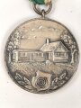 1. Militärverein Reutlingen, tragbare Erinnerungsmedaille anlässlich "Schiessbahn Weihe 1934" Durchmesser knapp 41mm