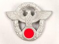Feuerwehr III.Reich, Mützenadler aus Leichtmetall in sehr gutem Zustand