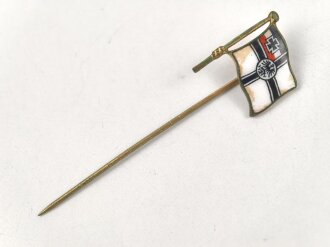 Patriotische Anstecknadel mit emaillierter kaiserlicher...