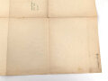 III.Reich, Modellbaubogen Henschel Aufklärer HS126. Guter Zustand, Maße 34 x 54cm