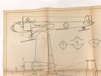 III.Reich, Modellbaubogen Fernaufklärer Dornier...