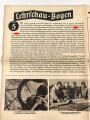 III.Reich, Lehrschau Bogen Nr. 5 " Luftwaffe greift an" Guter Zustand, Maße 42 x 61cm