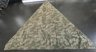 Zeltbahn 31 Wehrmacht, getragenes Stück in gutem...
