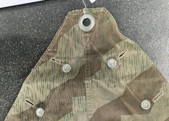 Zeltbahn 31 Wehrmacht, getragenes Stück in gutem Gesamtzustand, datiert 1942